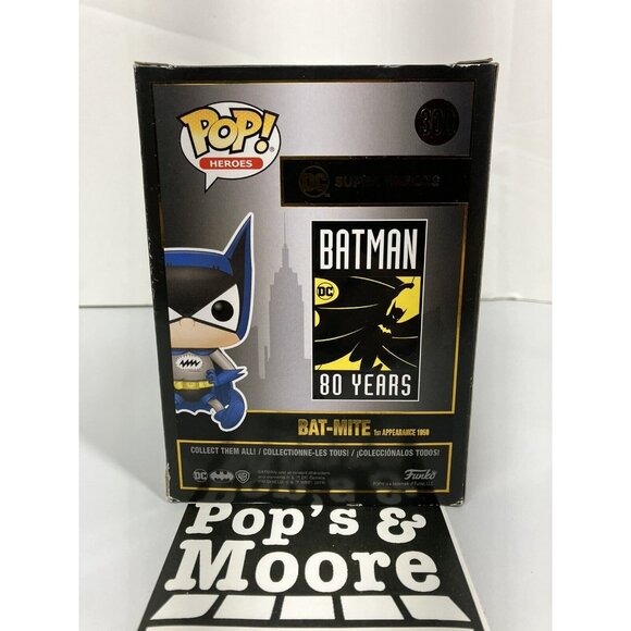Funko Pop! Batman: Bat Mite 300 Vaulted Vinyl Figure W/Protector And Box Damage - Picture 4 of 16